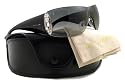 AUTHENTIC BVLGARI SUNGLASSES BV 8026 B BLACK 901/8G 8026B