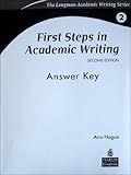 First steps in academic writing, second edition. Answer key