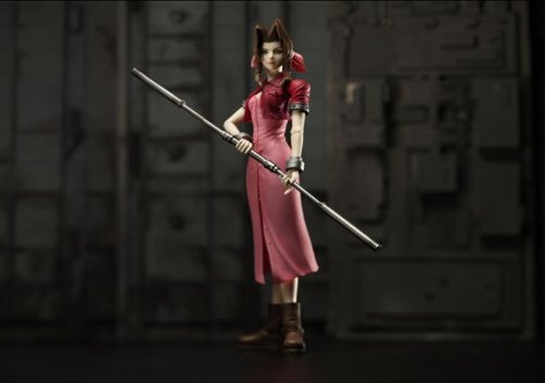 41%2BN8sPD%2BVL Final Fantasy VII Game Edition Play Arts Vol 1 Aerith Gainborough Action Figure