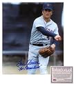 Tom Seaver New York Mets MLB Hand Signed 8x10 Photograph Action with The Franchise Inscription