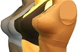 Clothing & Shoes Online Shop Ranking 184. 3 Beauty Bra - Black, White & Tan - size Large