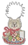 HOLIDAY WIZZERS COOKIES FOR SANTA COUNTED CROSS STITCH KIT-3-1/2X4 14 COUNT