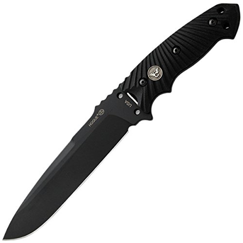 Wilson Combat Star-Light Tactical Fighter, Black G-10, Black Plain, 7in., WTK-SLF-7
