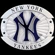 New York Yankees Oversized Belt Buckle - MLB Baseball Fan Shop Sports Team Merchandise