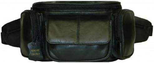 USA Genuine Leather Extra Large Leather Fanny Pack