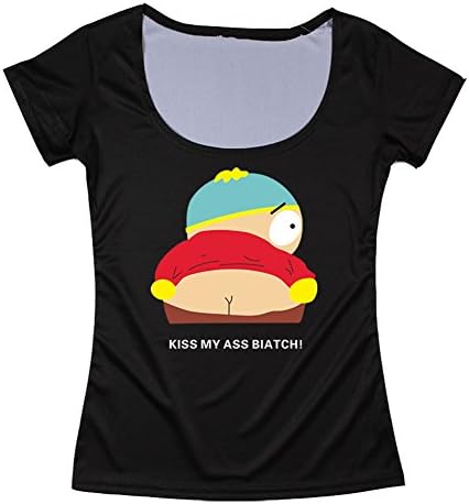 Justtee Women South Park Cartoon Multiple Choices T Shirts