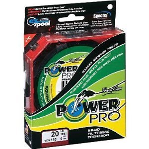 Power Pro Microfilament Line, Vermilion Red, 10 Pound/150 Yard