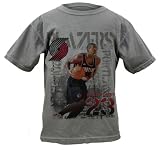 Marcus Camby Portland Trail Blazers Youth Titanium Caged Player Soft Hand Pigment-Dyed Premium T-Shirt