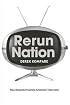 Rerun Nation: How Repeats Invented American Television