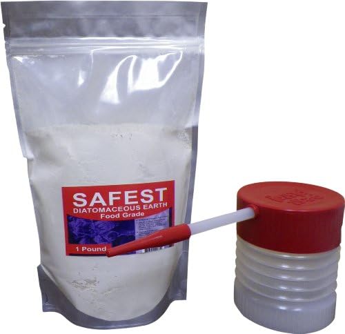Safest Food Grade Diatomaceous Earth Plus Puffer Applicator - 1 Lb