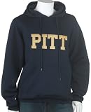 Soffe University of Pittsburgh Hoodie with Tackle Twill Logo