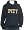 Soffe Pittsburgh Hoodie with Tackle Twill Logo (X-Large, Navy)