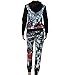 LIX 3d Emoji Men/women Jordan the Last Shot Basketball Print Top T-shirt Slacks Pants Outfit Easy Suit (M)