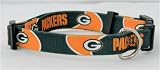 Green Bay Packers NFL Pet Collar Adjustable 5/8 Web (Small)