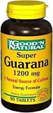 Super Guarana 1200mg - 90 tabs,(Good'n Natural)