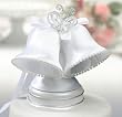 White Bells Cake Top with Butterfly