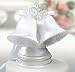 White Bells Cake Top with Butterfly