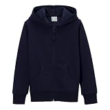 Girls' Circo Solid Fleece Hoodie - Navy Voyage