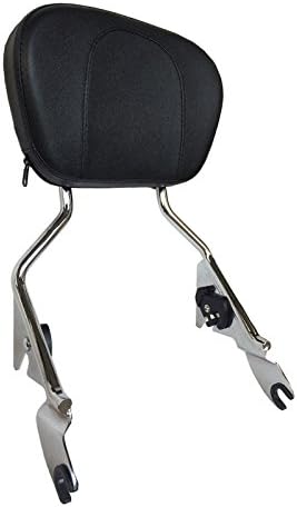 Sissy Bar Upright Passenger Backrest for Harley Davidson Street Glide 2009-2015