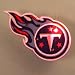 Tennessee Titans Flashing Pin