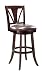 Kitchen & Housewares : Berkline Family Dining 5th Avenue 26-Inch Morgan Swivel Barstool
