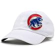 Chicago Cubs Women's White Clovis Clean Up Cap by '47 Brand