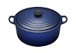 Le Creuset Enameled Cast-Iron 3-1/2-Quart Round French Oven, Cobalt Blue