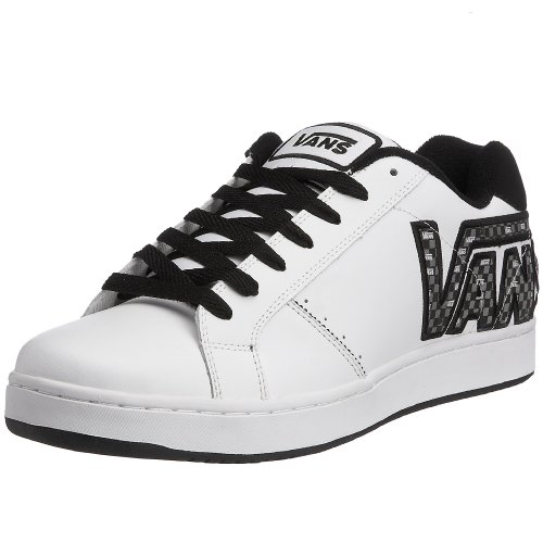 Vans Men’s Widow  Skateboarding Shoe (checkervans)white/black VDE13UH 8 UK