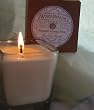 Natural Fragrance Free Pure Soy Candle, 7 oz Glass