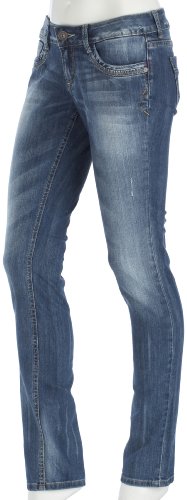 TOM TAILOR Denim 60156920971 Damen Jeanshosen/ Lang, Gr. 30/ 34 Blau (stone wash denim 105 Preisvergleich