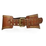 Ladies Wide Nail Head Studded Fashion Belt