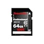 Komputerbay 64GB SDXC Secure Digital Extended Capacidad Velocidad clase 10 600X UHS-I Ultra tarjeta de memoria flash de alta velocidad de 40 MB / s de escritura 90 MB / s Leer 64 GB