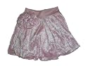 Child Small 4-8 Pink Velvet with Silver Sparkles Ballet Dance Skirt & Matching Hair Scrunchie