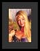 All Products : Paris Hilton (Holding Dog) TV Framed & Matted Poster Print - 16" X 20"