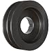 Martin Conventional Taper Bushed Sheave, A/B Belt Section, 2 Grooves, Class 30 Gray Cast Iron