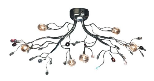 ET2 Lighting Crystal Forest-Flush Mount