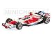 Diecast Model Toyota Panasonic TF107 Showcar (Jarno Trulli 2007) in White and Red (1:43 scale)