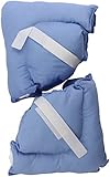DMI Soft Comforting Heel Protector Pillows, One Pair, Blue