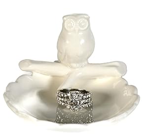 Ceramic wedding ring holders