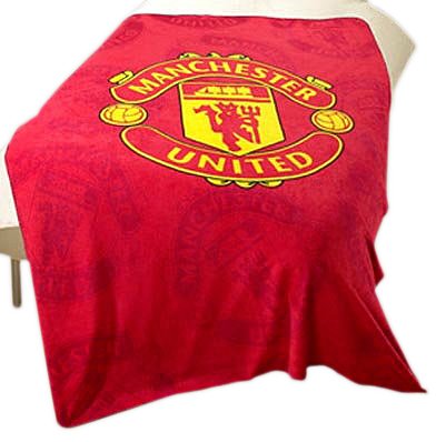 Zap Manchester United Red Crest Fleece Blanket