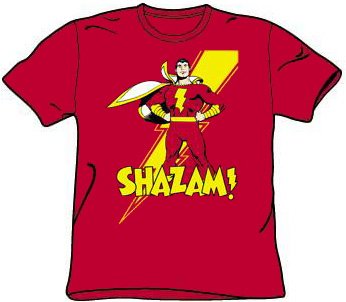  SHAZAM DC Youth Size Comics Superhero Kids T-shirt