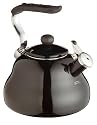 Kitchen Craft Le'Xpress Coloured Whistling Kettle 2.0 Litres - 'Midnight Black'