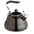 Kitchen Craft Le'Xpress Coloured Whistling Kettle 2.0 Litres - 'Midnight Black'