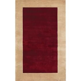 Purity Area Rug, 7'6x9'6, POMEGRANATE by Home Decorators Collection