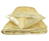 Pure Silk Duvet cover and pillow sham - Winter Branch