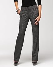 Stretch Birdseye Straight Leg Pant