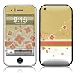 Flower Burst Design Protector Skin Decal Sticker for Apple 3G iPhone / iPhone 3GS 3G S