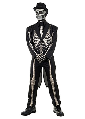 Day of the Dead Skeleton Man Costume 2X-Large