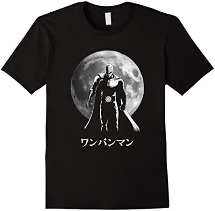 Men's Saitama shirt men Large Black