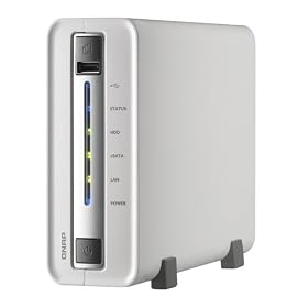 QNAP TS-110 1 Bay Turbo All-in-one NAS Server with iSCSI, iPhone Streaming, iTunes Server & Media Server
